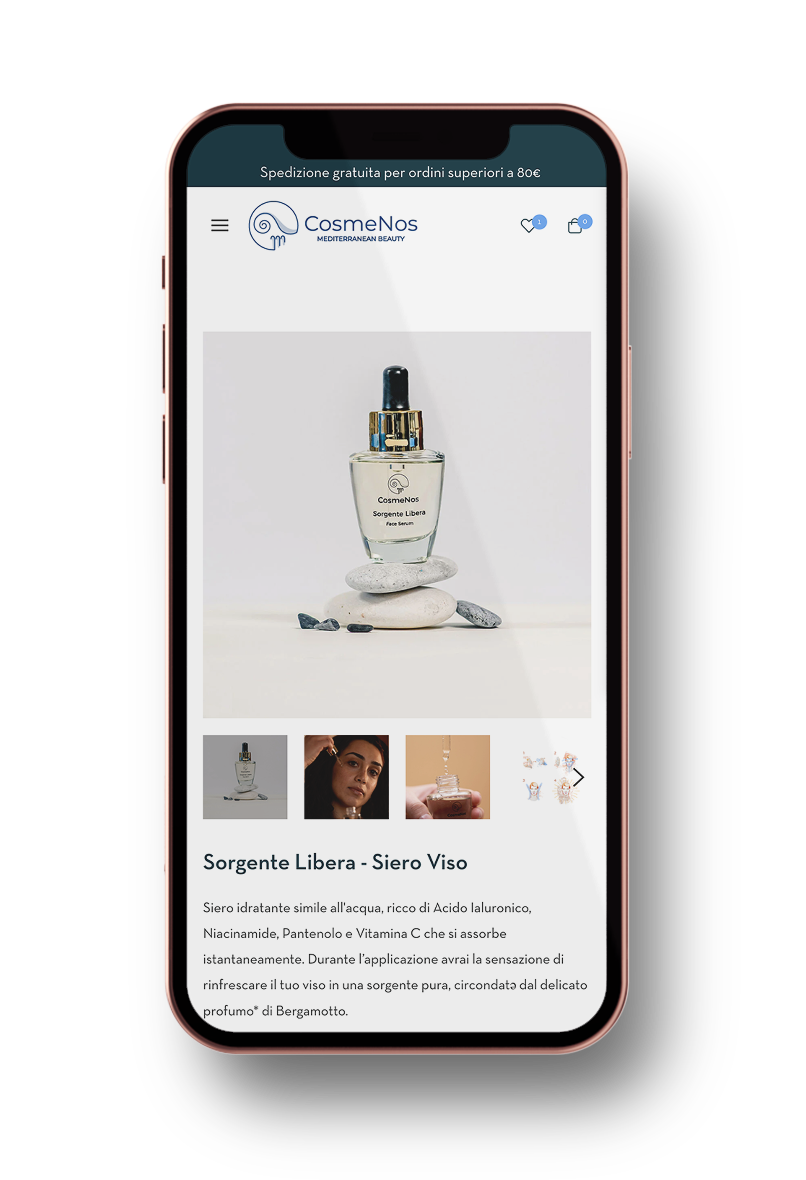 Cosmenos Mobile Experience
