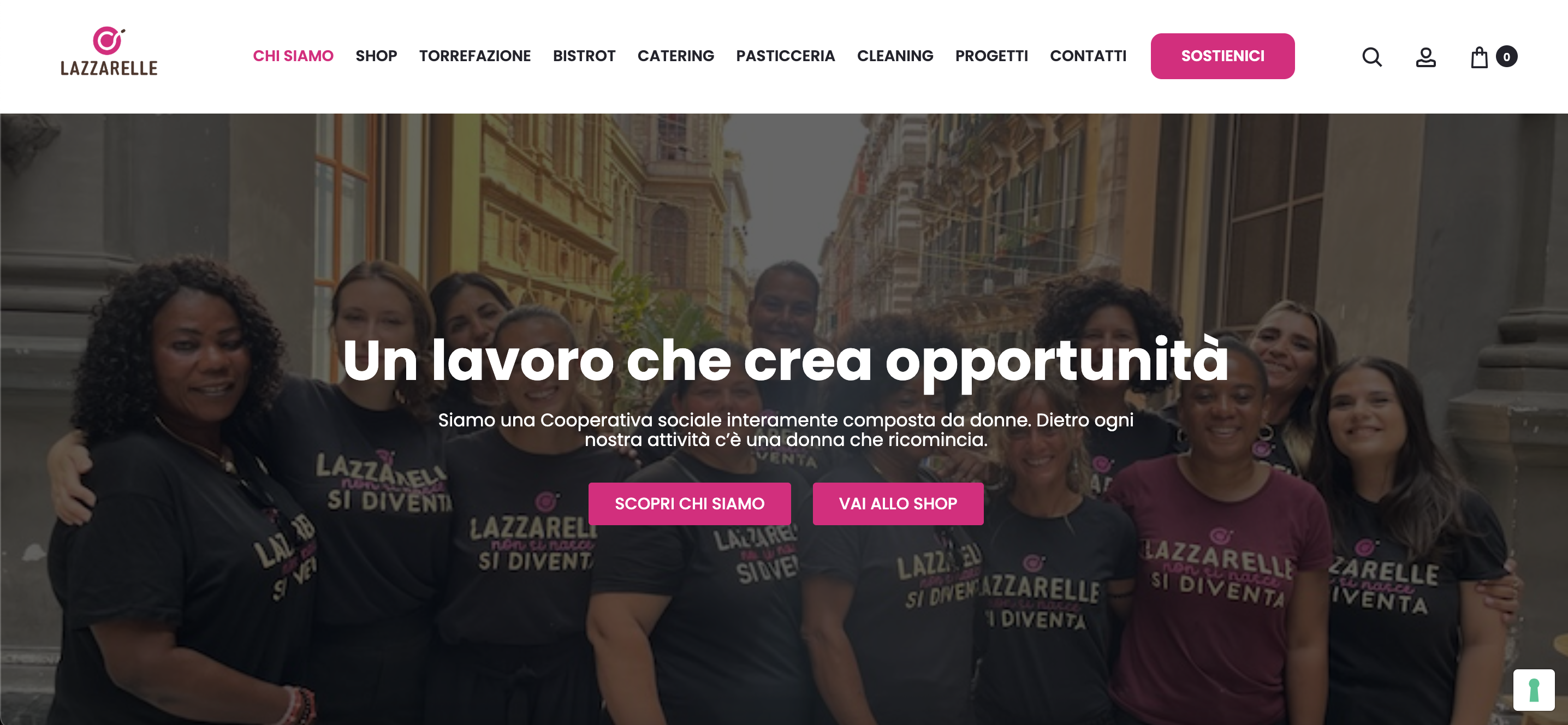 Homepage Lazzarelle