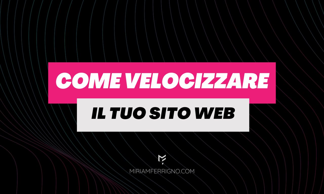 Sito web veloce