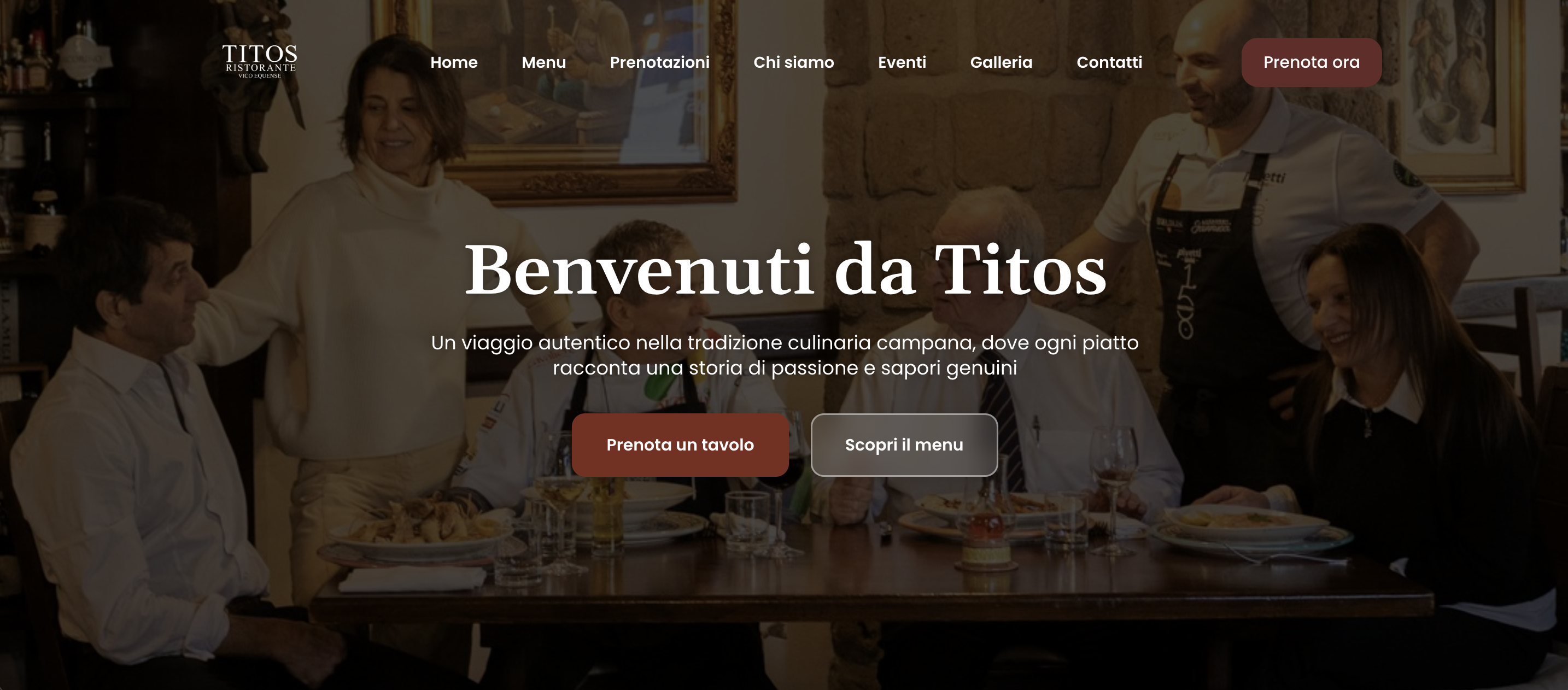 Homepage Ristorante Titos